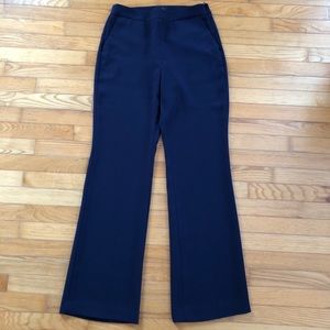 High rise flare trouser - Navy